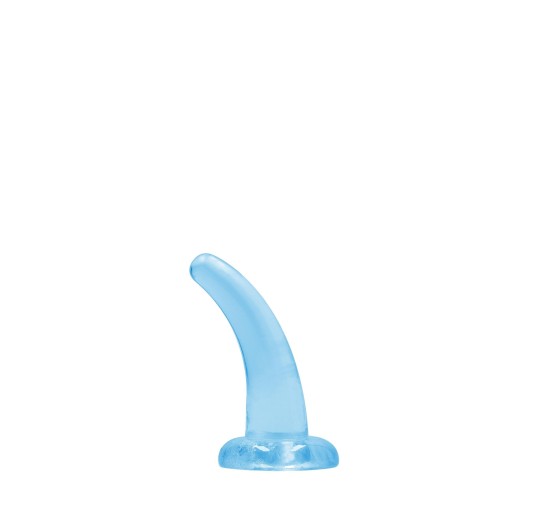 Małe gumowe dildo z mocną przyssawką 11,2 cm